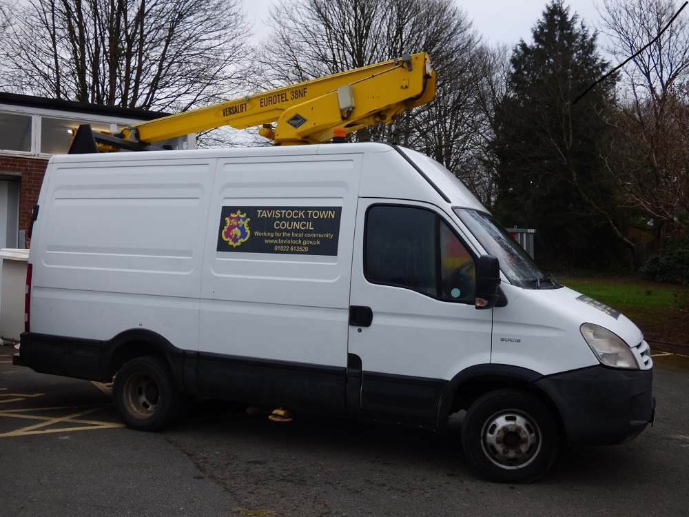 Tavistock Town Council Cherry Picker